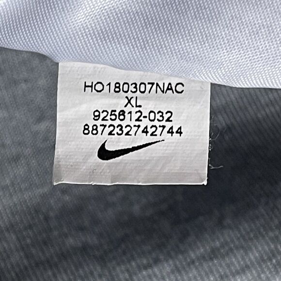 Nike Hoodie Mens Extra Large Gray Showtime Basketball Sweater Sweatshirt Adult - Picture 8 of 10